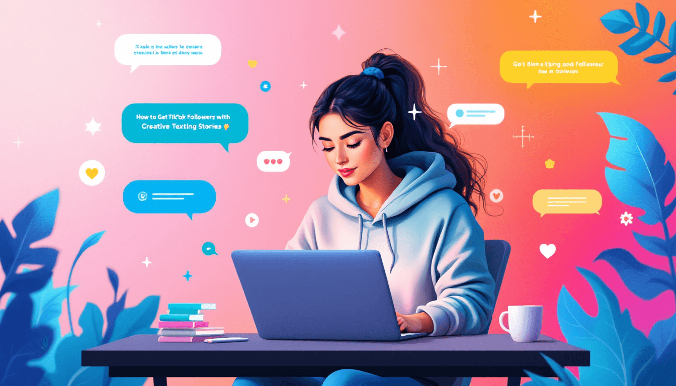 Cómo conseguir seguidores en TikTok con historias de texto creativas