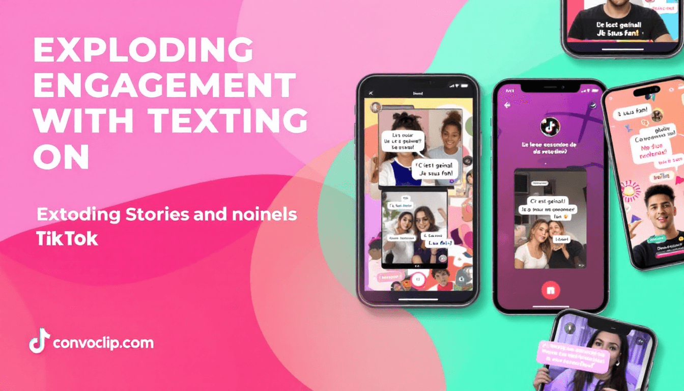 Puissance des Texting Stories pour booster votre TikTok